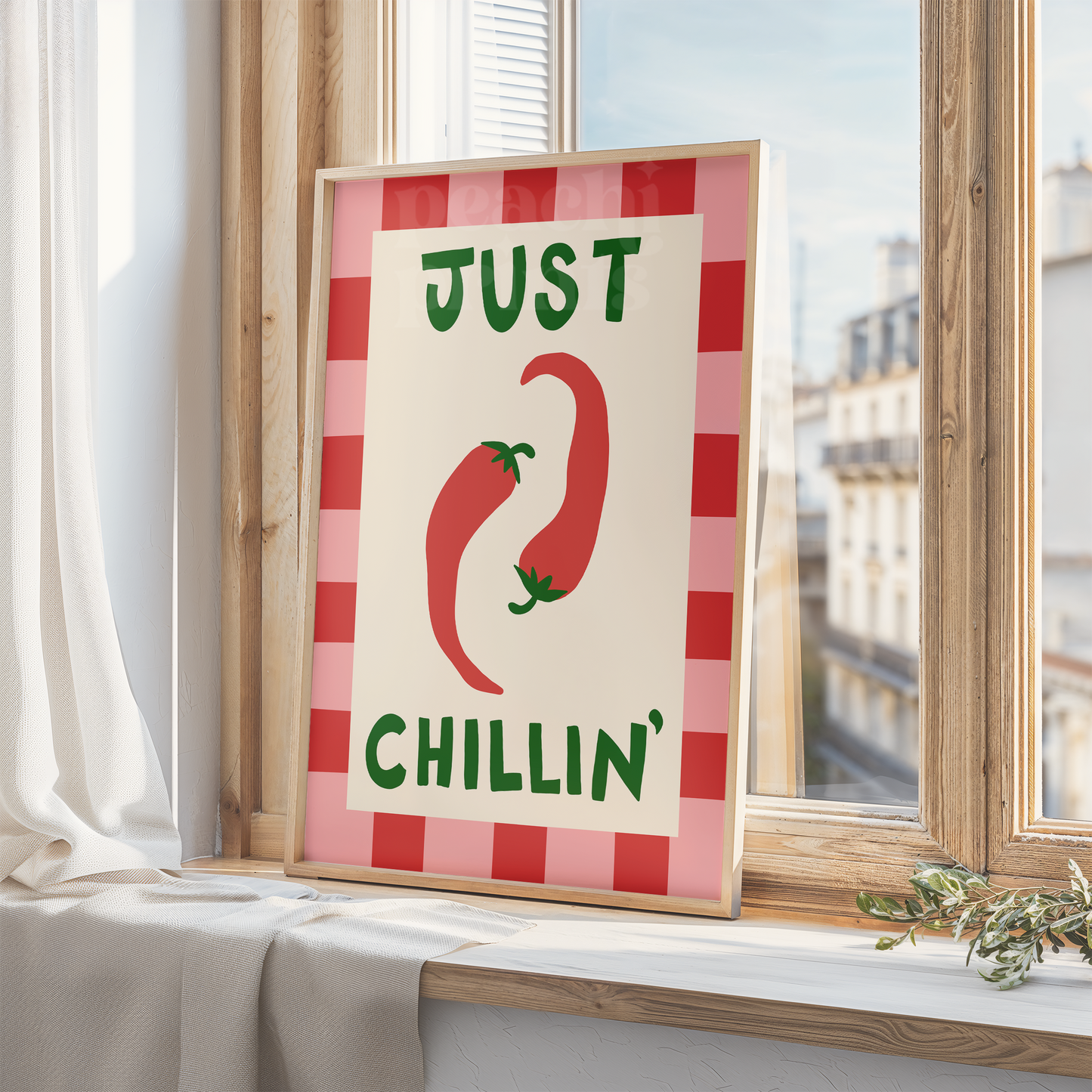 Just Chillin' Print