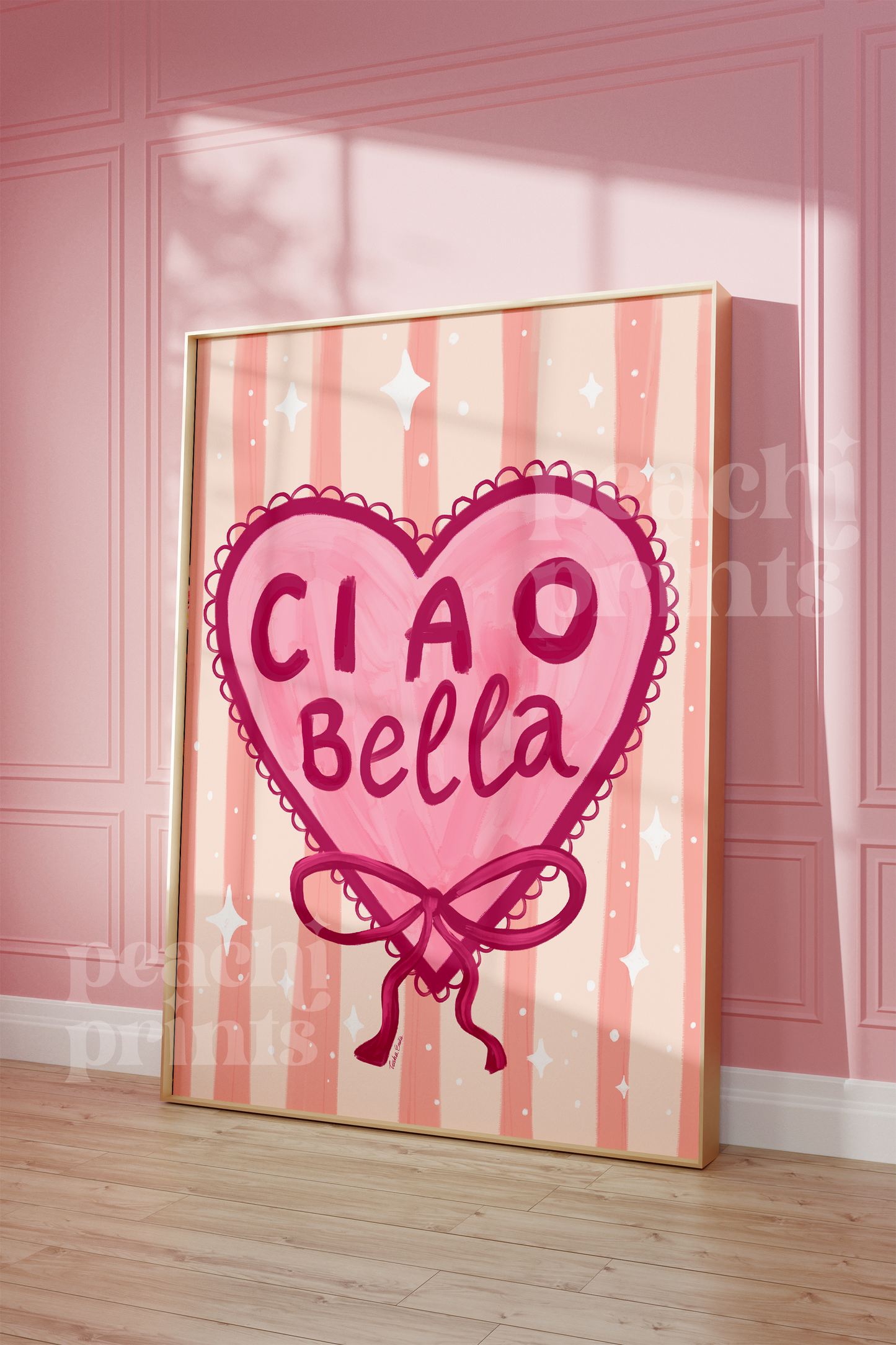 Ciao Bella Heart Print