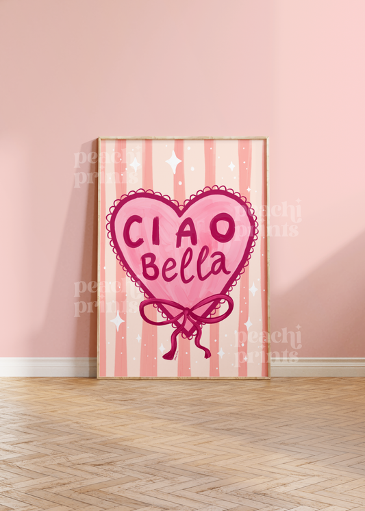 Ciao Bella Heart Print