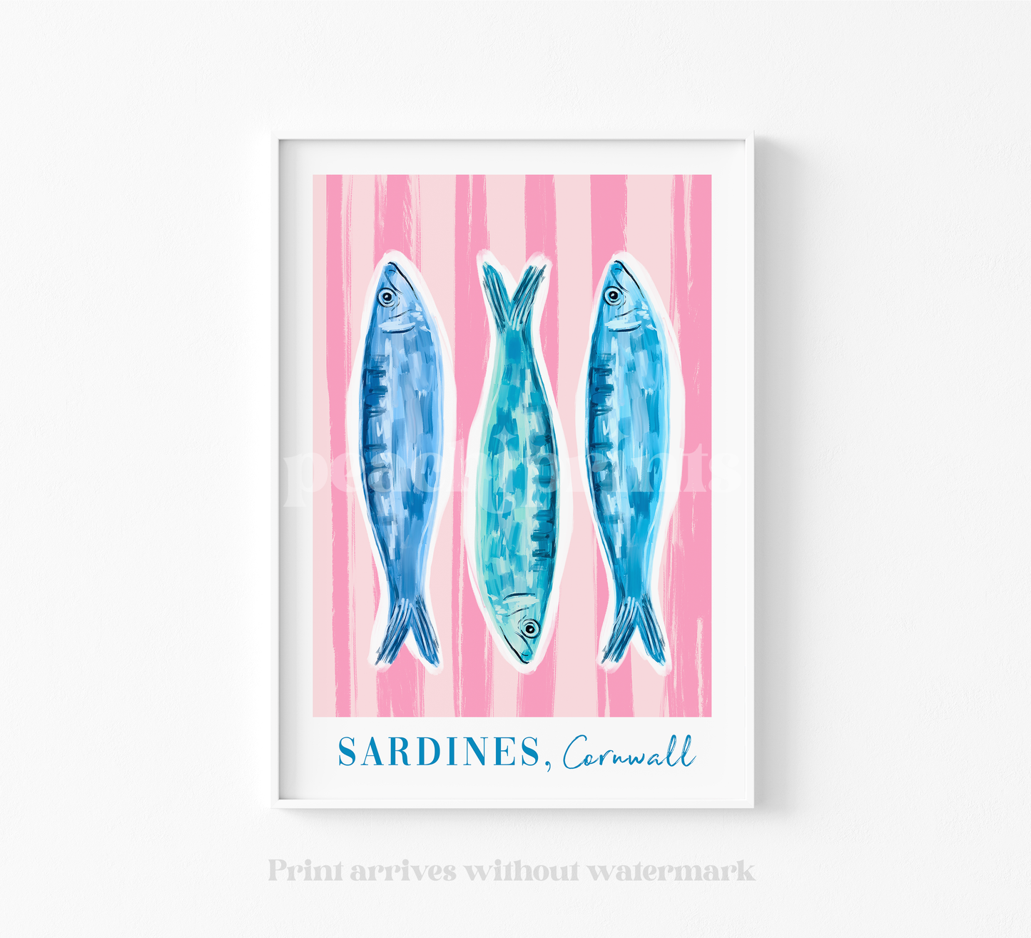 Cornwall Sardines Print