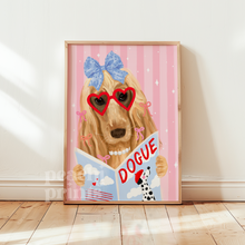 Load image into Gallery viewer, Retro Cocker Spaniel Print
