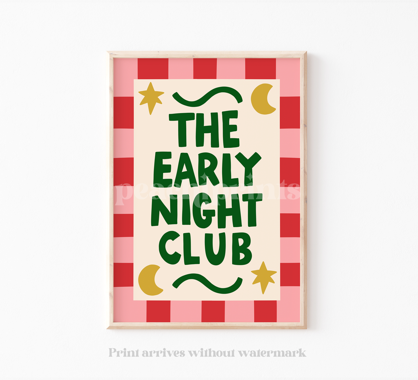 Early Night Club Print