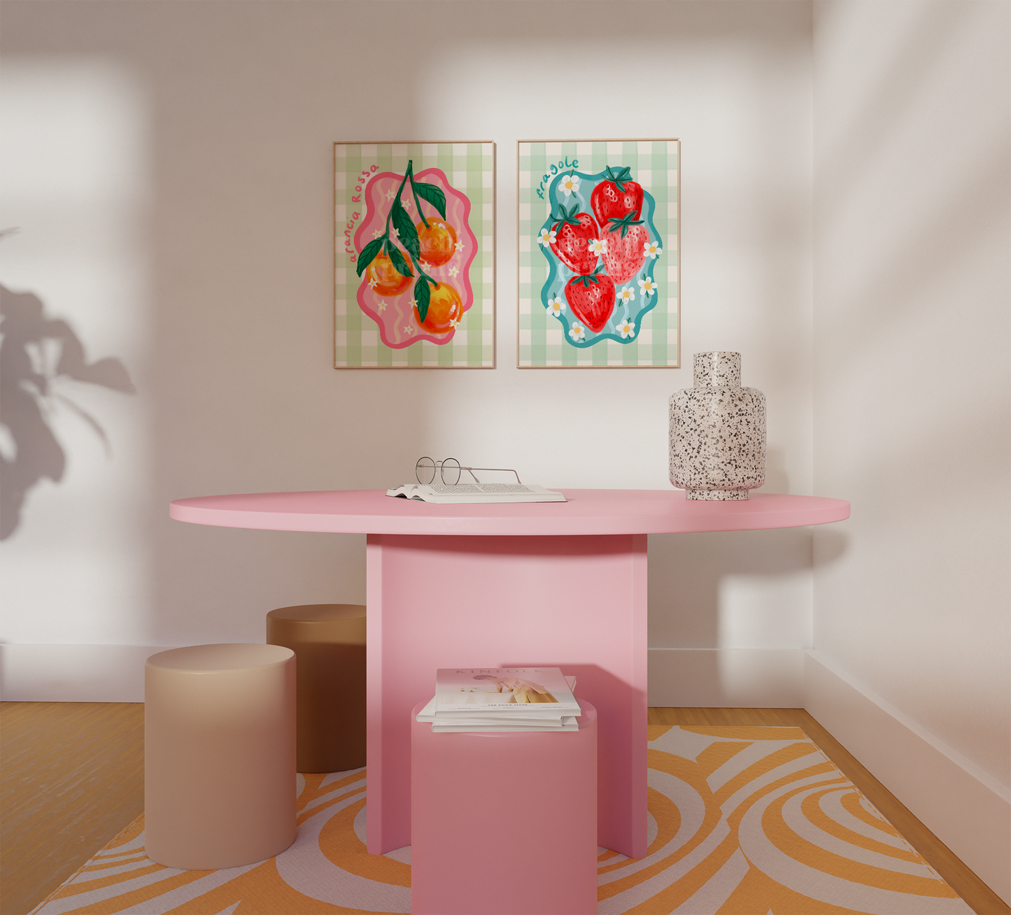 Fragole Strawberries Print