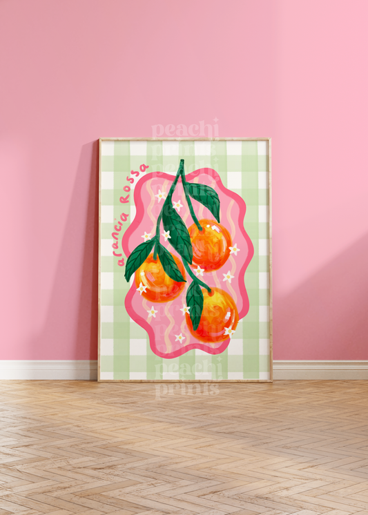 Arancia Oranges Print