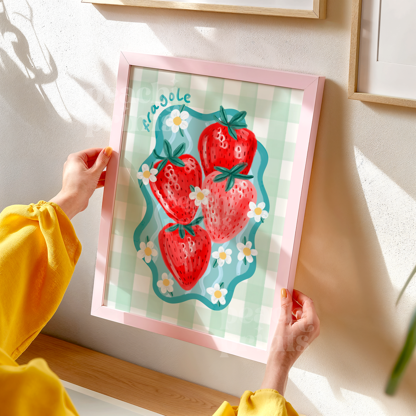 Fragole Strawberries Print