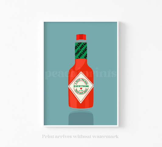 Hot Sauce Print