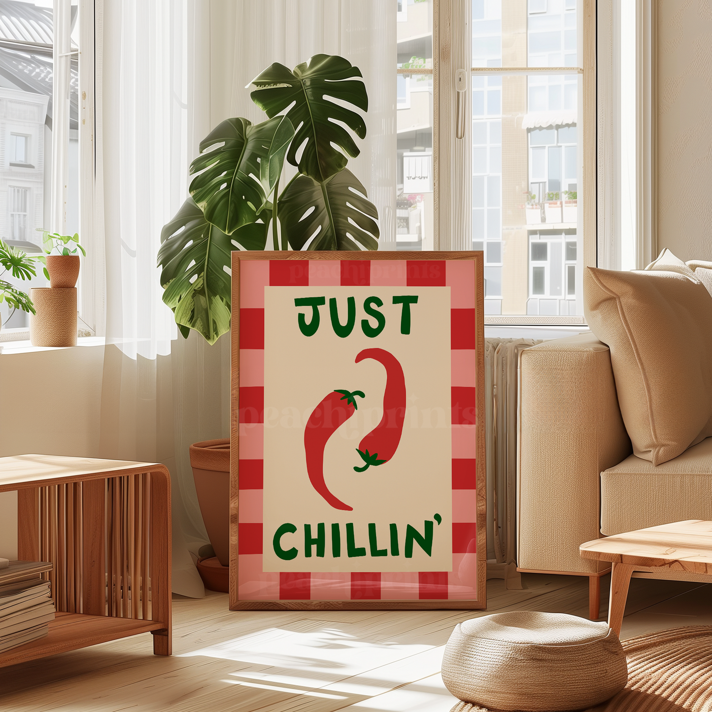 Just Chillin' Print
