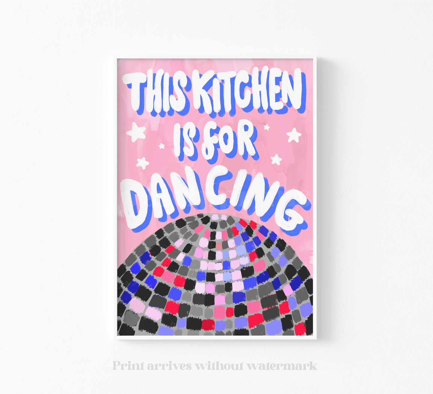 This Kitchen is For Dancing Print