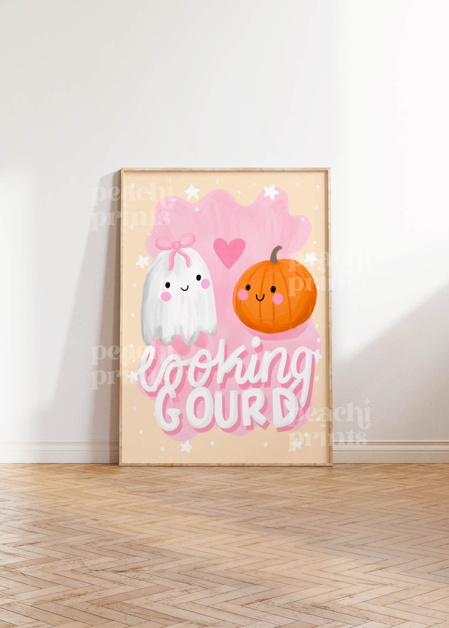 Looking Gourd Print