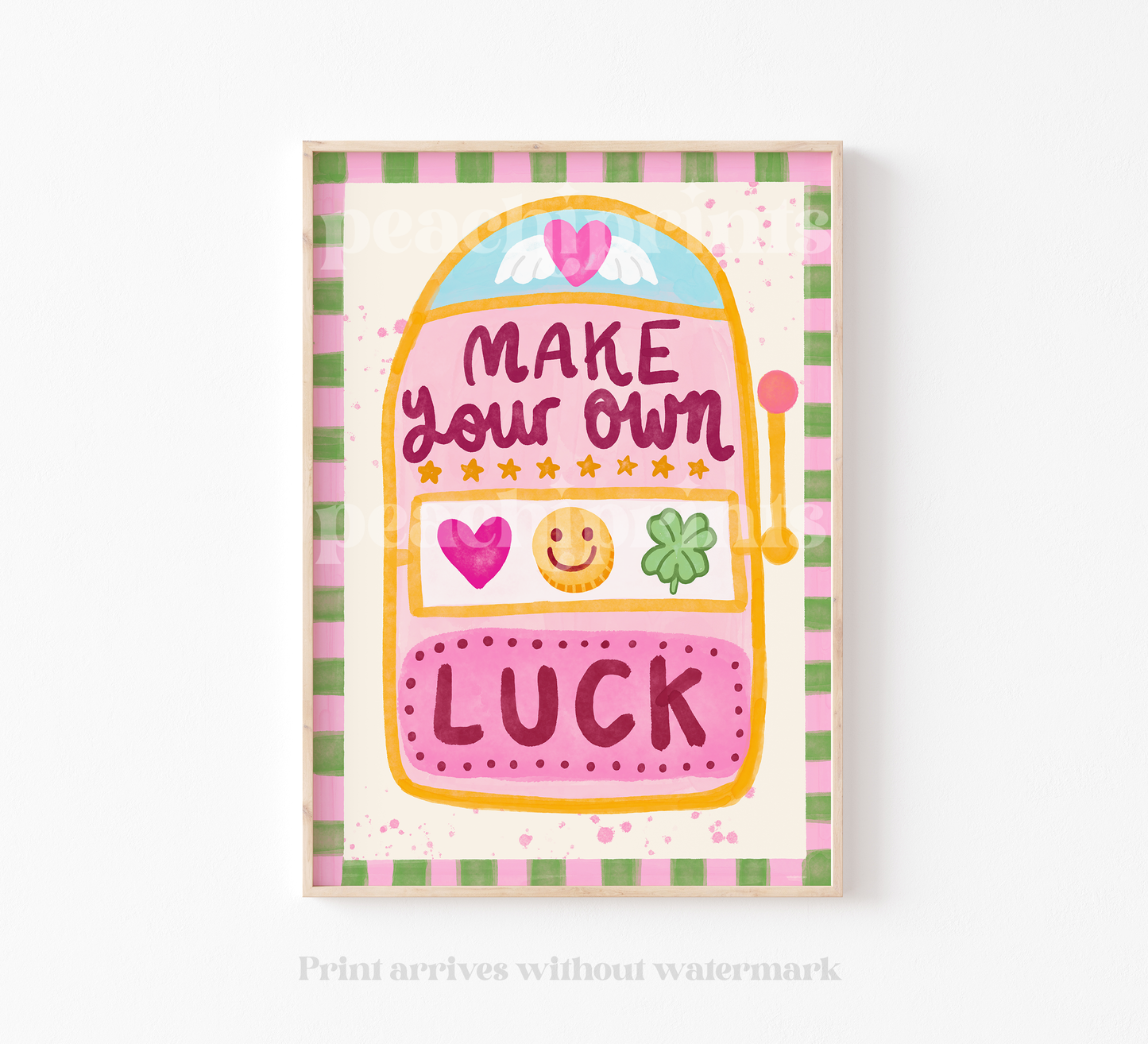 Make Your Own Luck Print