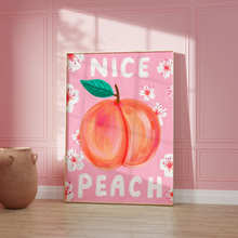 Load image into Gallery viewer, Nice Peach Print
