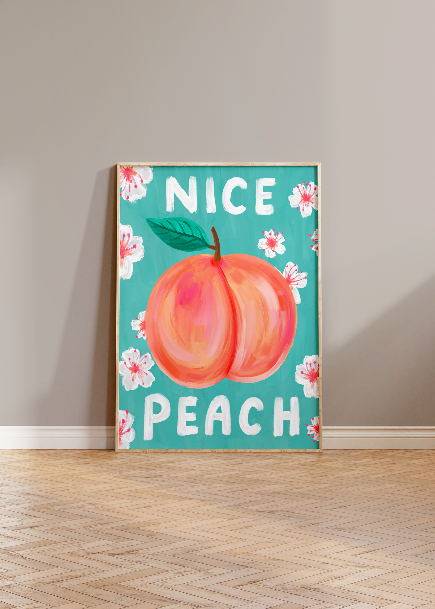 Nice Peach Print
