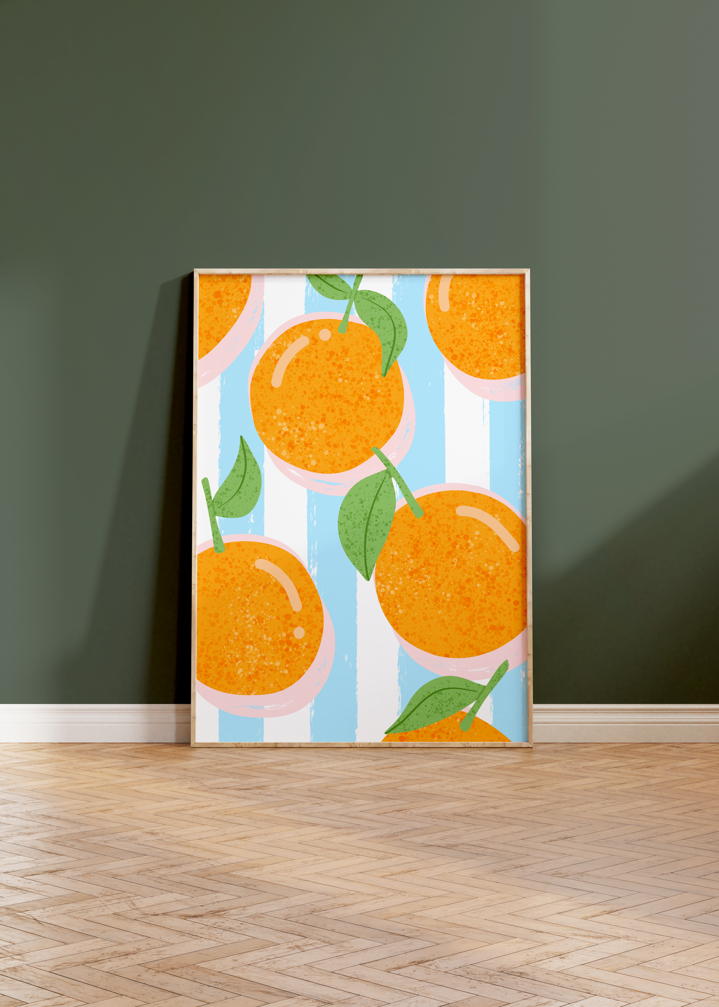 Bon Bon Oranges Print