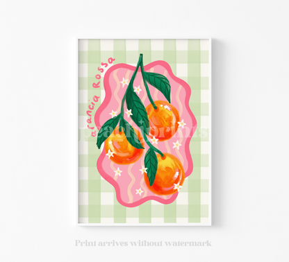 Arancia Oranges Print