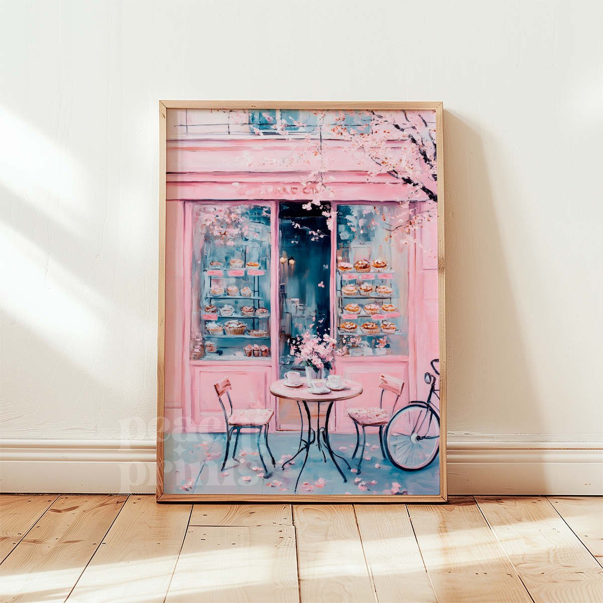 Pink Paris Patisserie Print