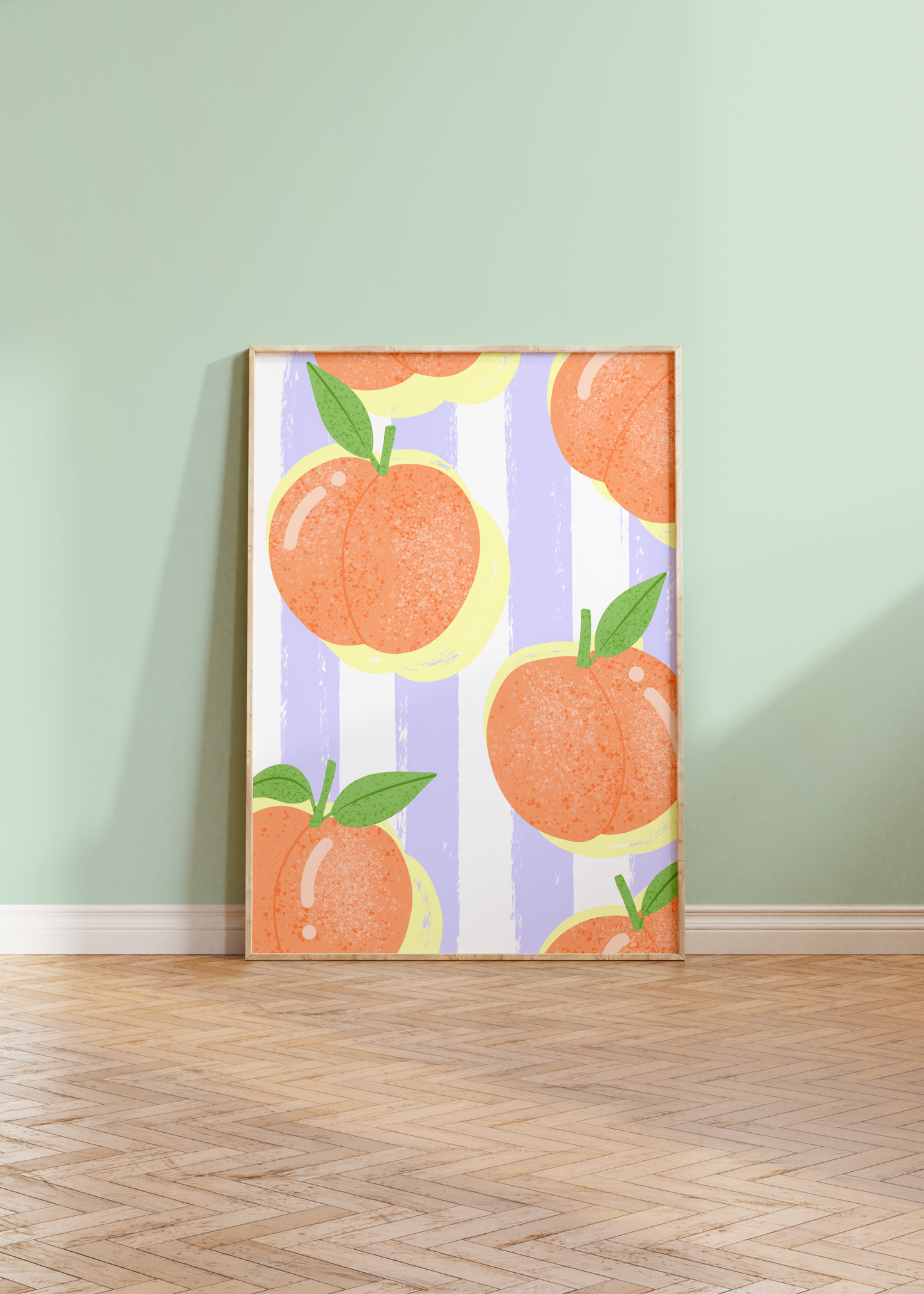 Bon Bon Peaches Print