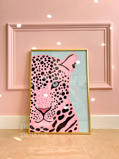 Pink Leopard Print