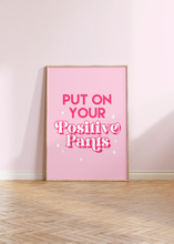 Load image into Gallery viewer, Pink Positive Pants Print
