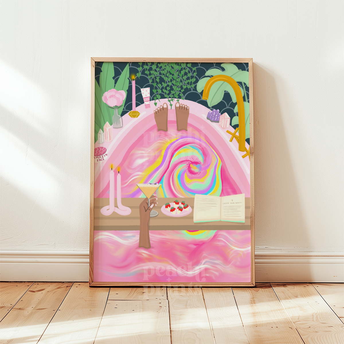 Self Care Bath Bomb Print