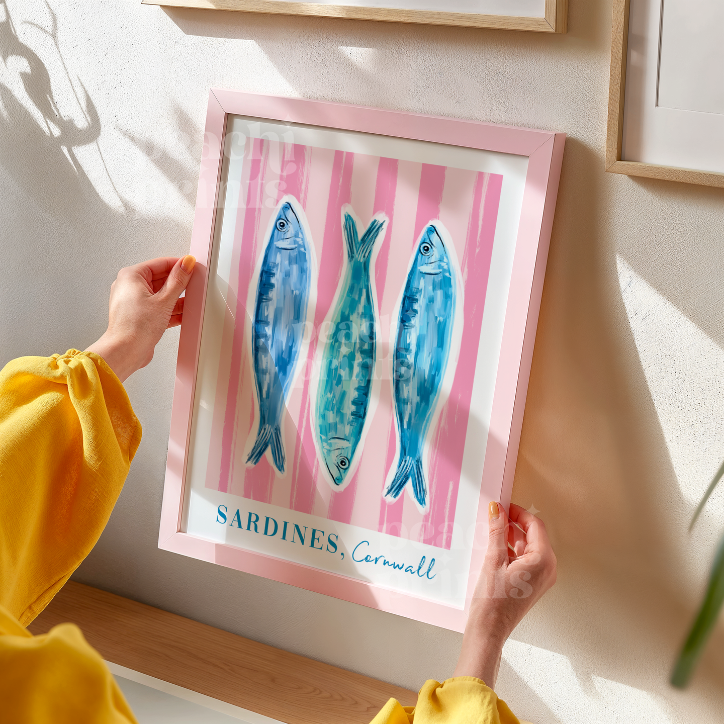 Cornwall Sardines Print
