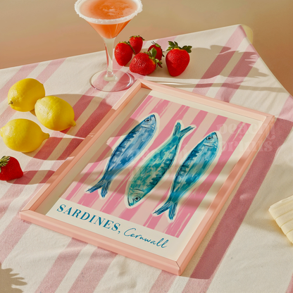 Cornwall Sardines Print