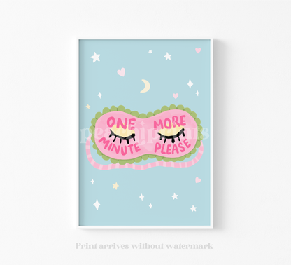 Sleep Mask Print