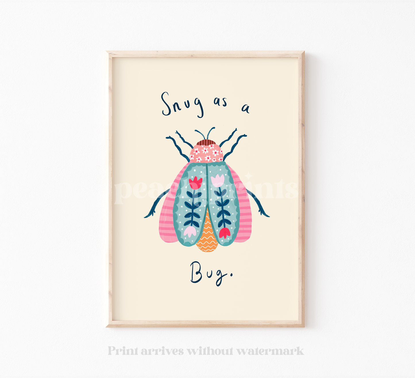 Snug As A Bug Print