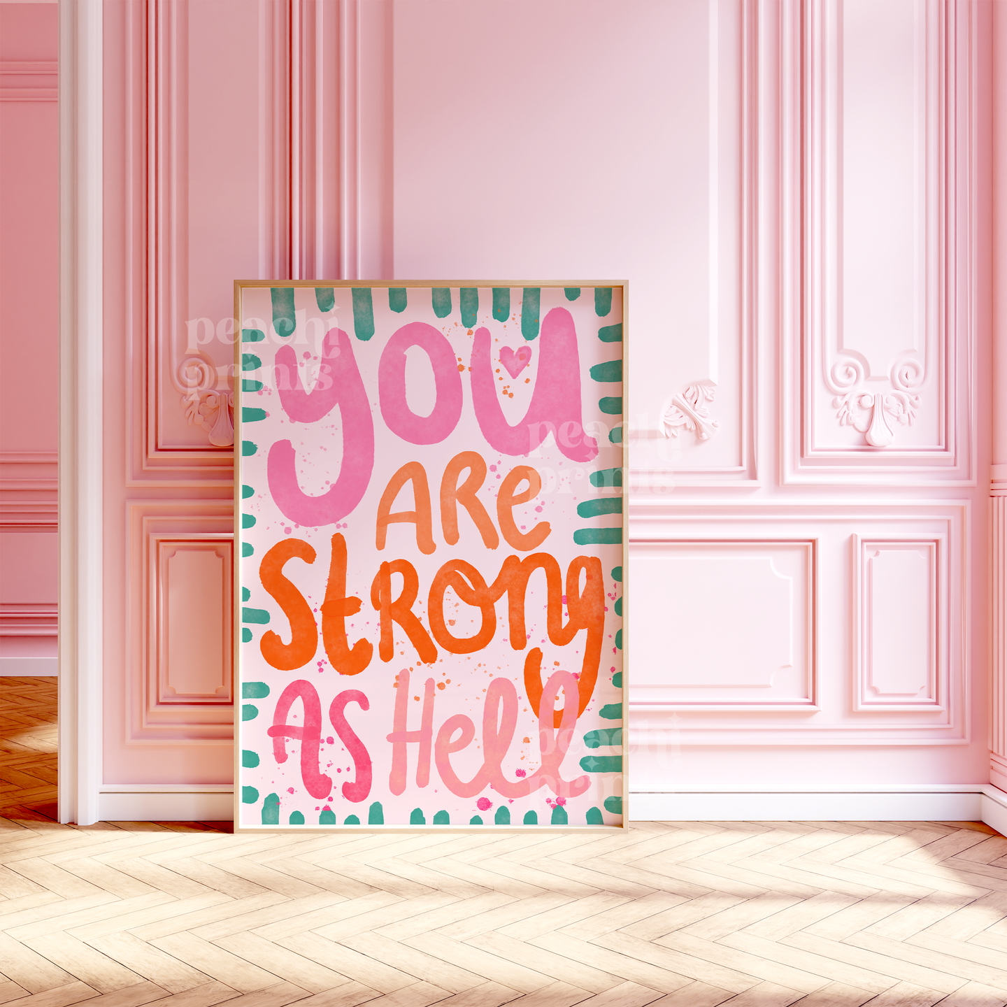 Strong As Hell Print