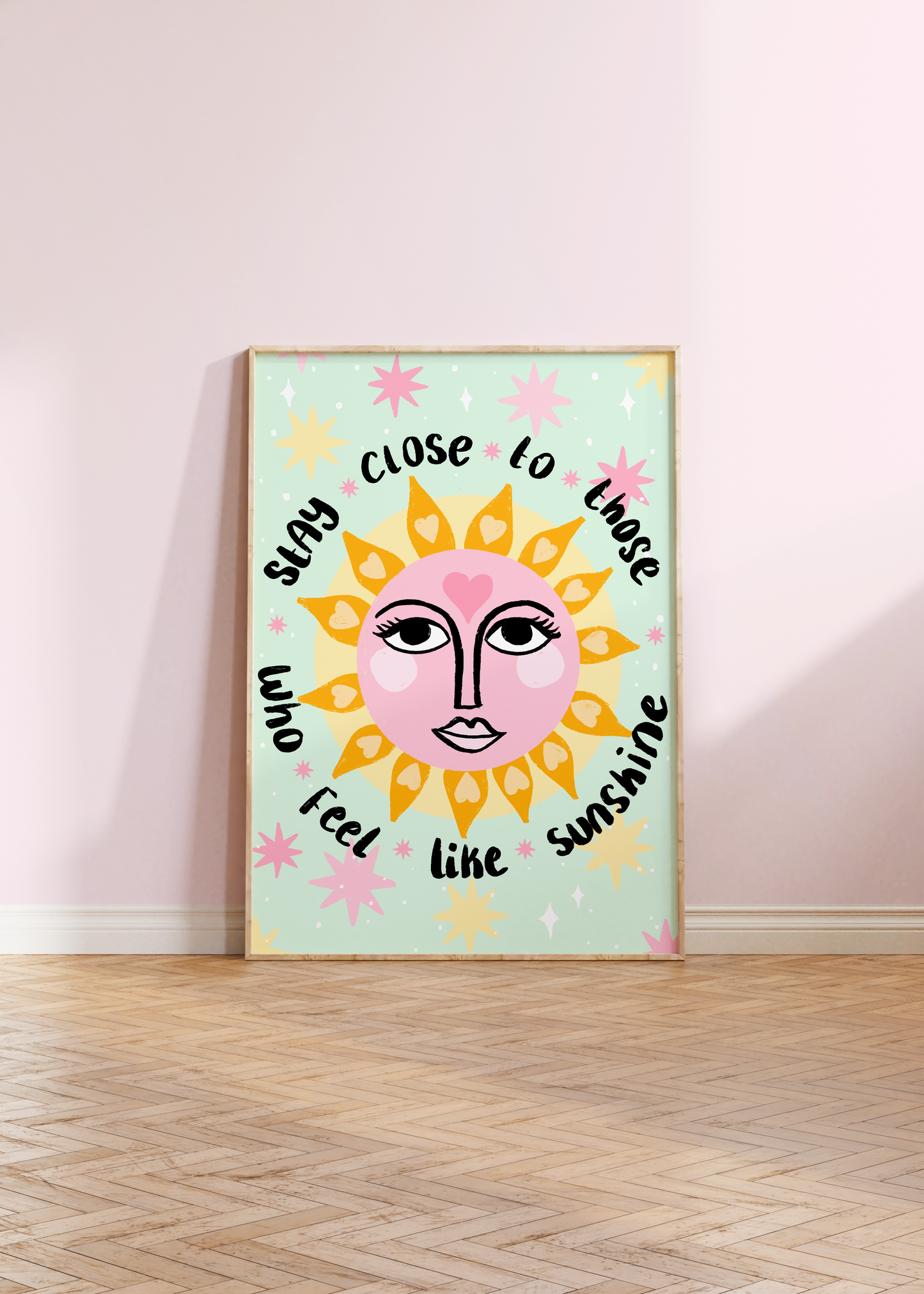 Sunshine Boho Art Print