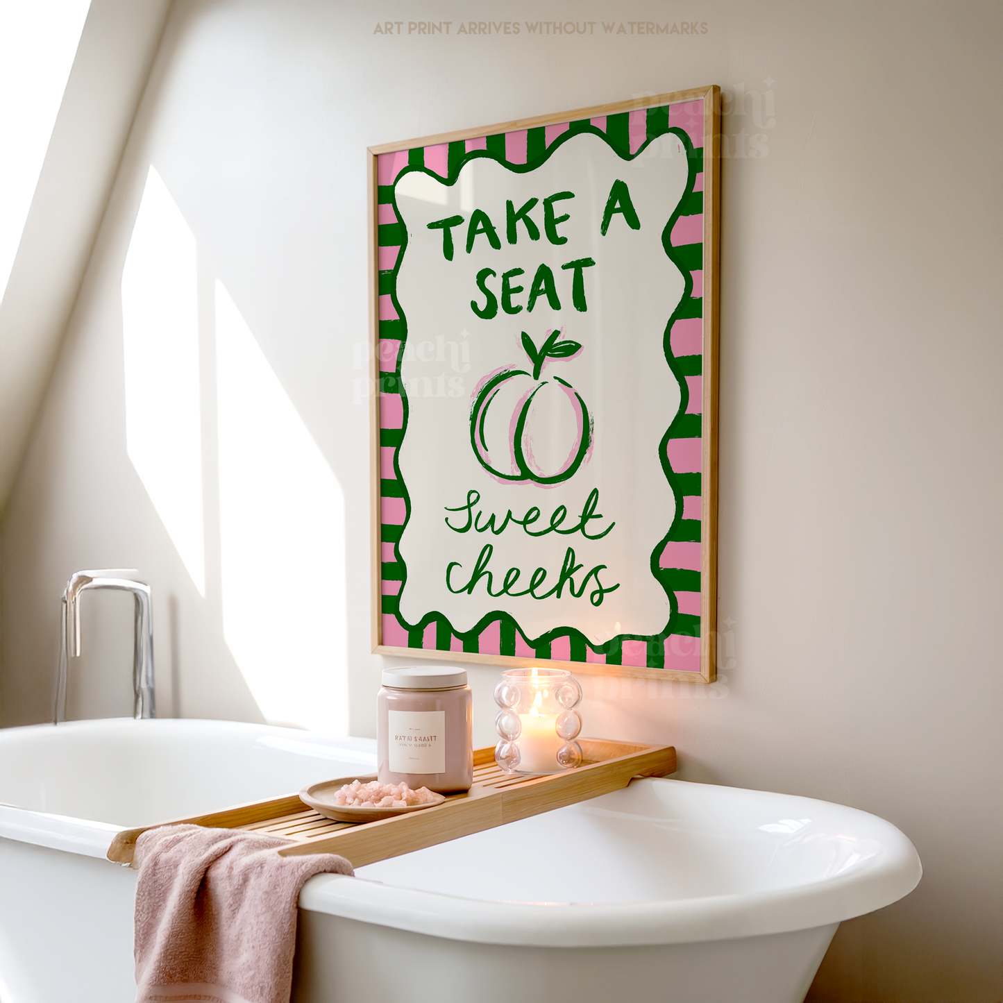 Take a Seat Sweet Cheeks Print