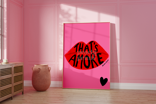 That's Amore Lips Print