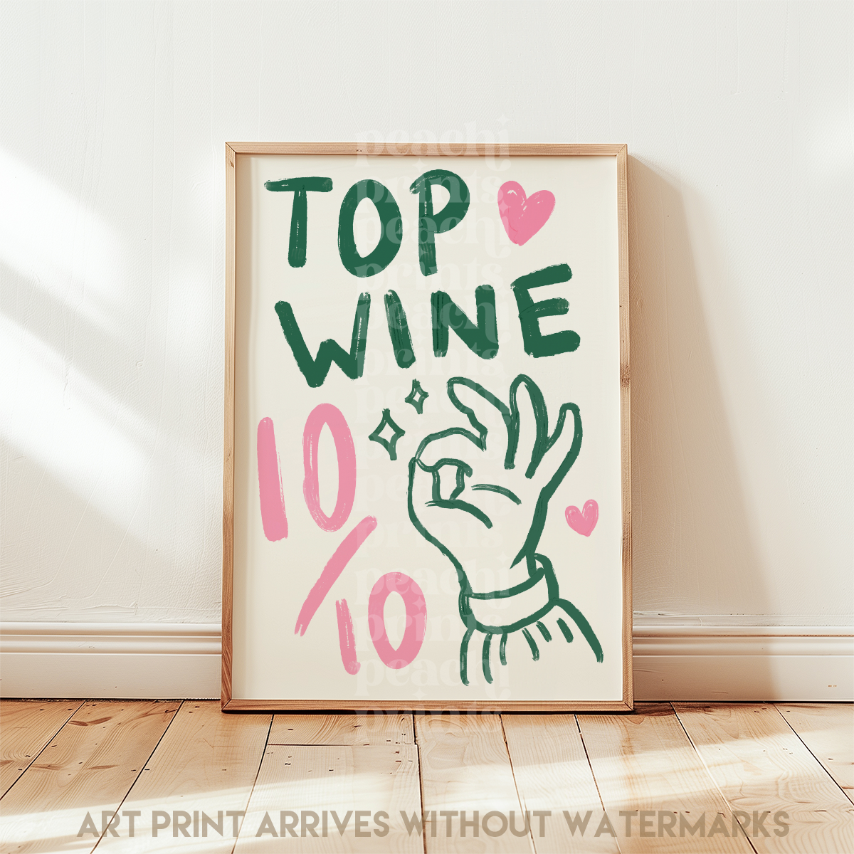 Top Wine Print