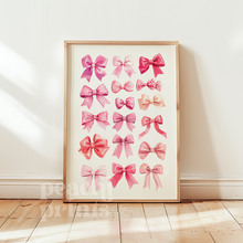 Load image into Gallery viewer, Vintage Bows Print
