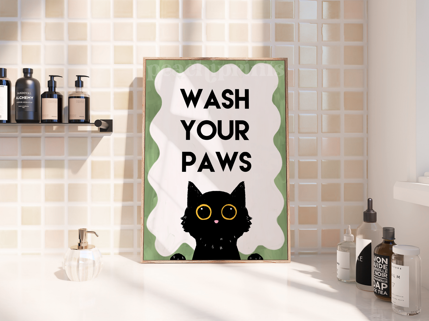 Wash Your Paws Print