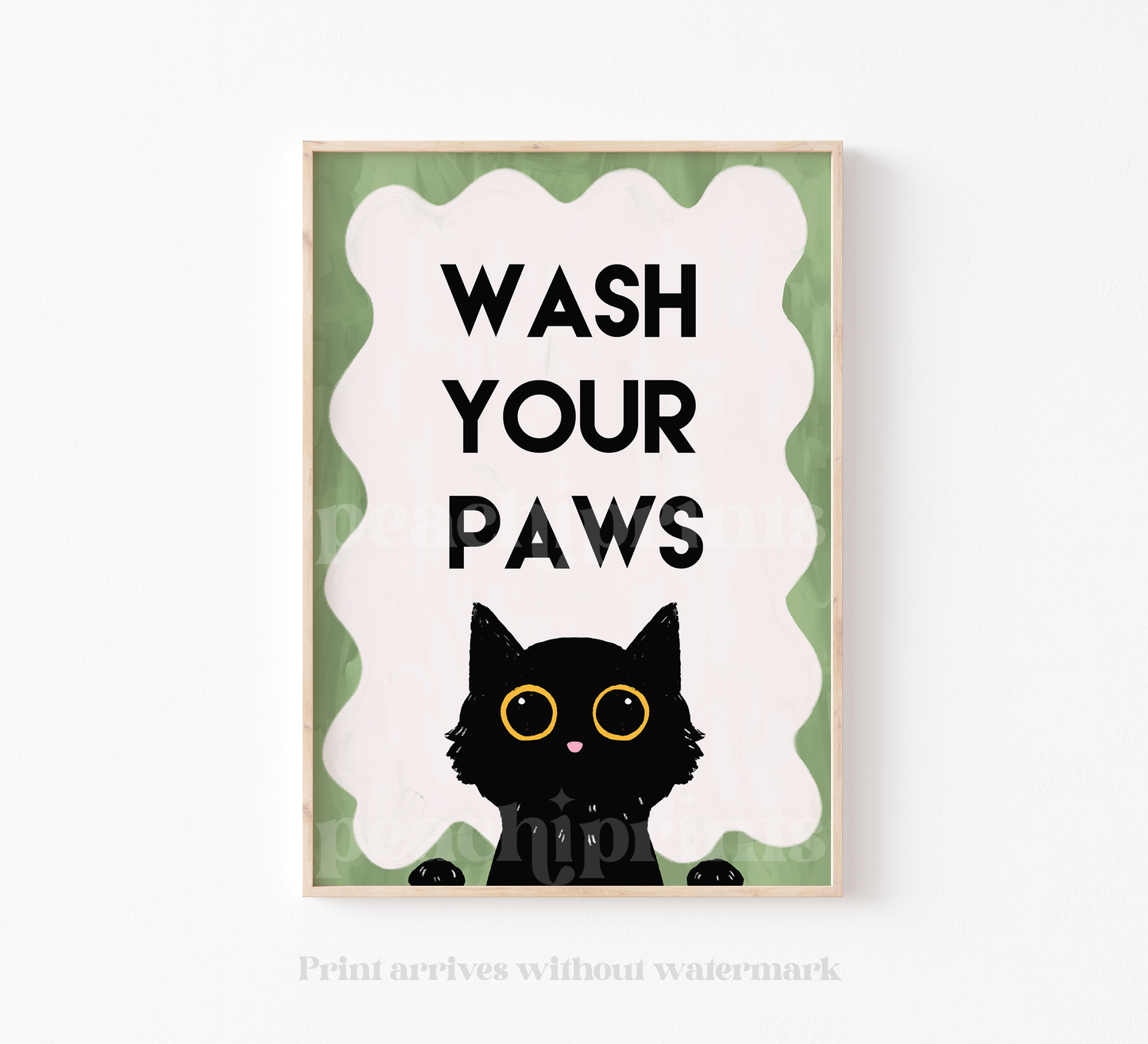 Wash Your Paws Print