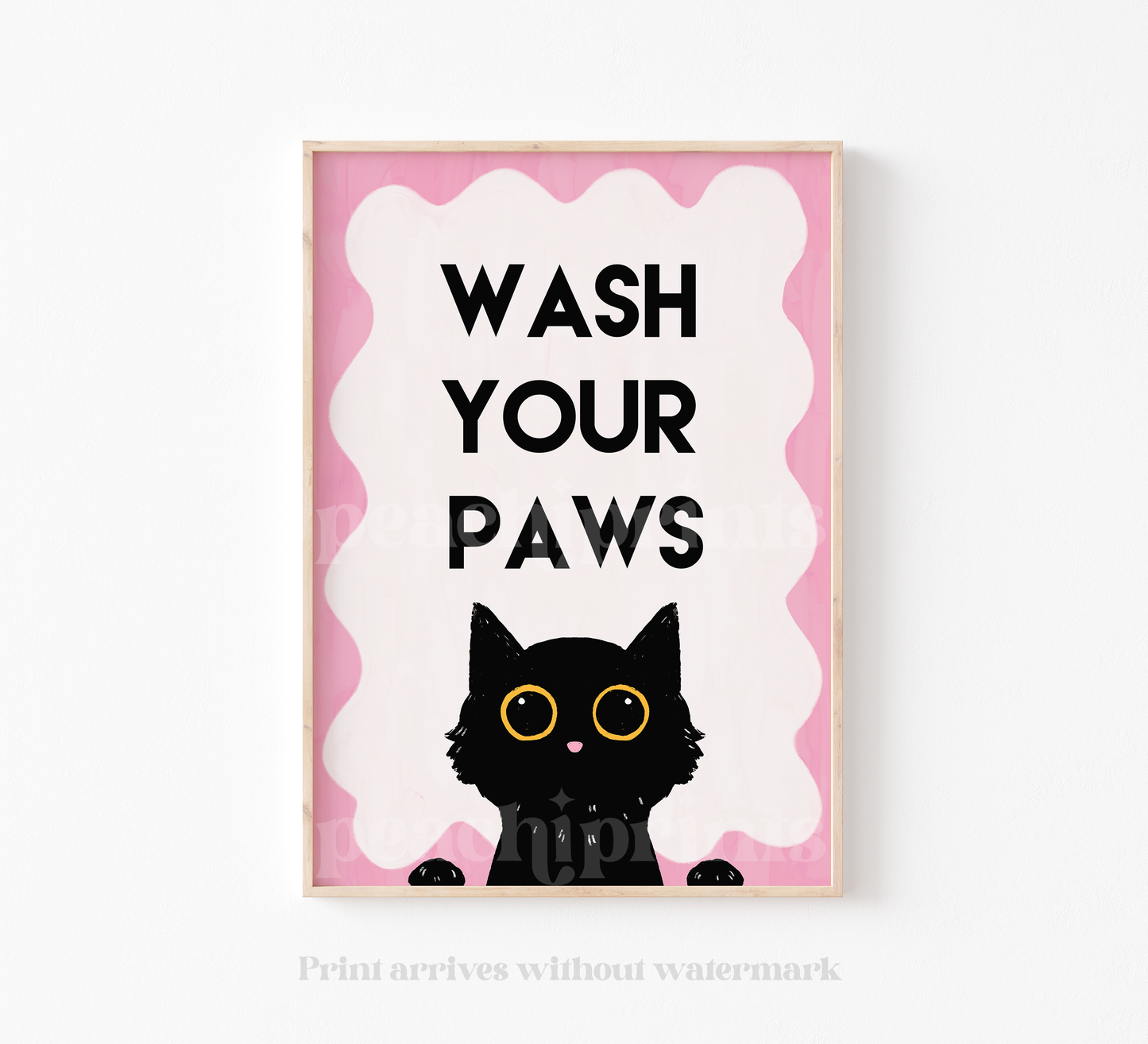 Wash Your Paws Print