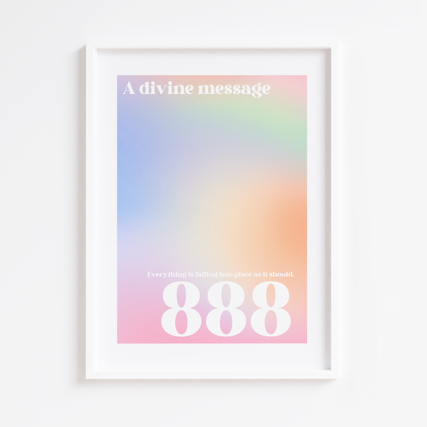 Angel Number 333 Print