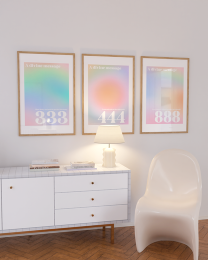 Angel Number 444 Print