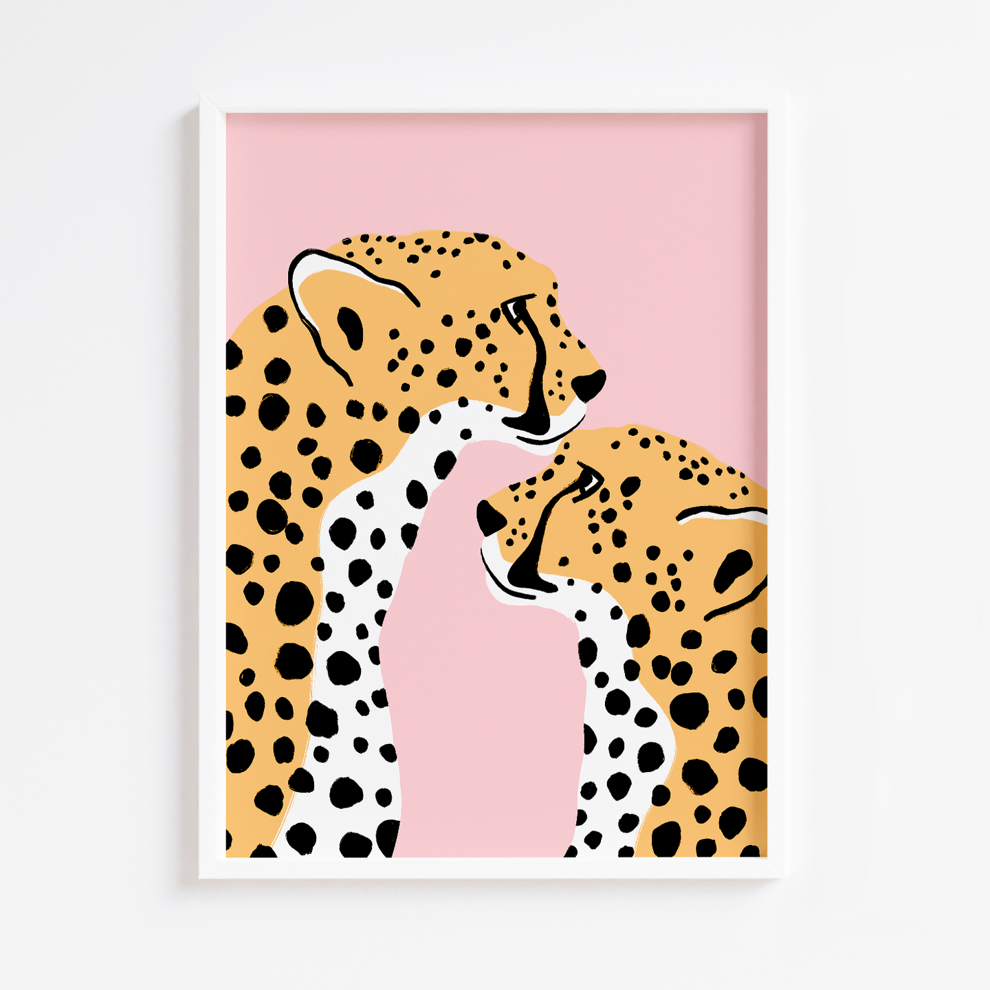 Cheetah Love Pink Print