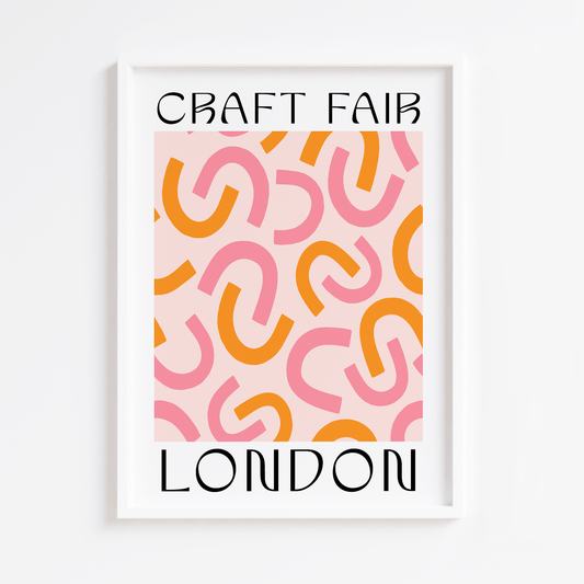 London Craft Fair Print