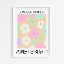 Load image into Gallery viewer, Flower Market Amsterdam Print
