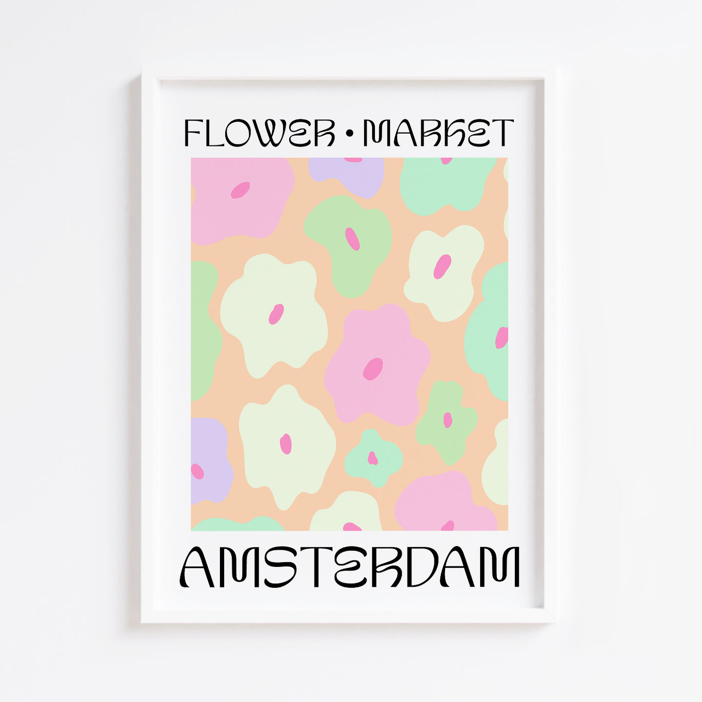 Flower Market Amsterdam Print