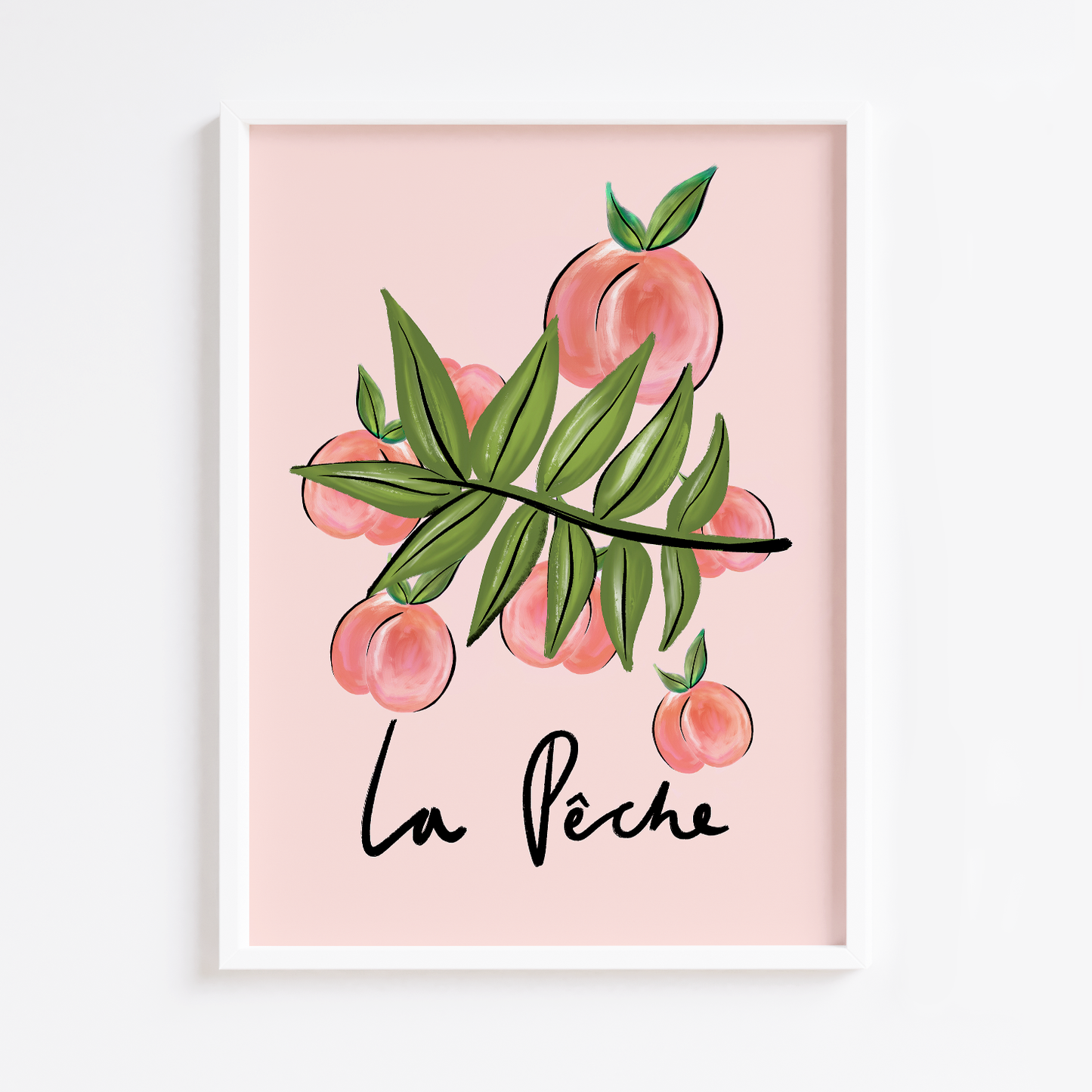 Le Peche Peaches Print