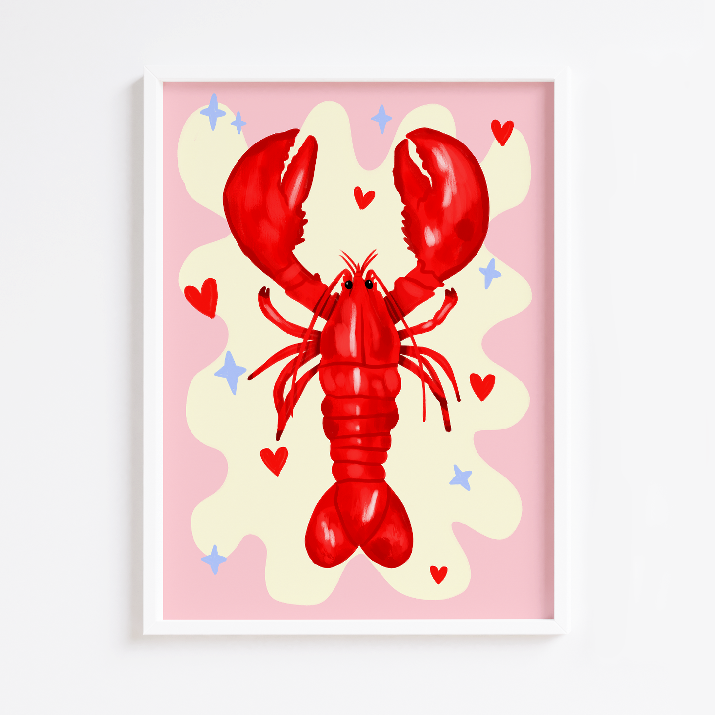 Lobster Love Print