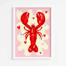 Load image into Gallery viewer, Lobster Love Print
