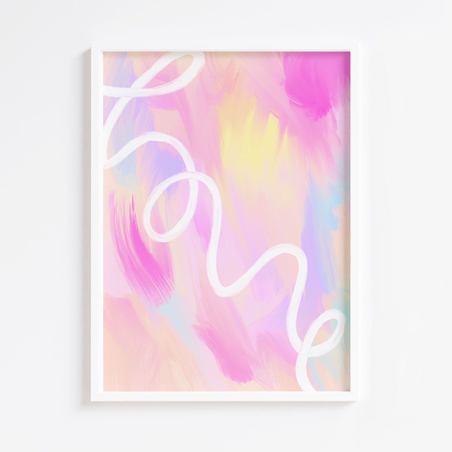 Rainbow Abstract Love