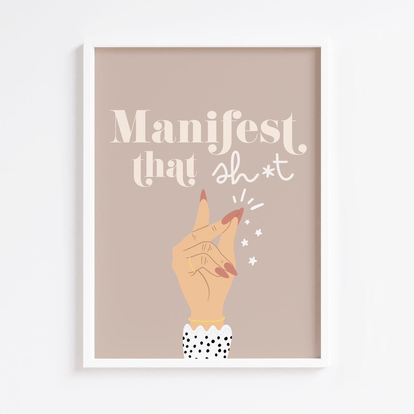 Manifest White Hand Neutral