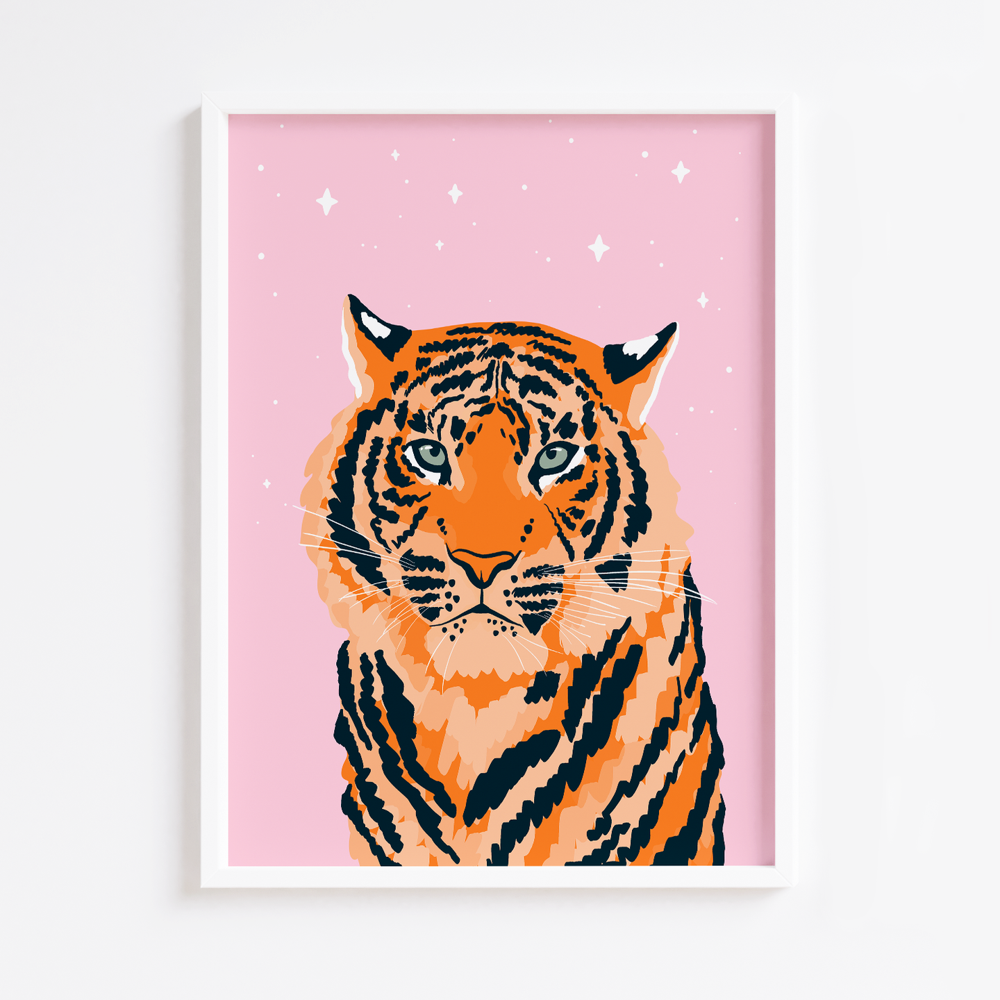 Starry Tiger Print