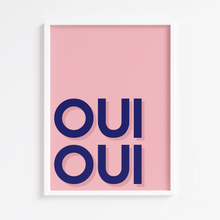 Load image into Gallery viewer, Oui Oui Green Print
