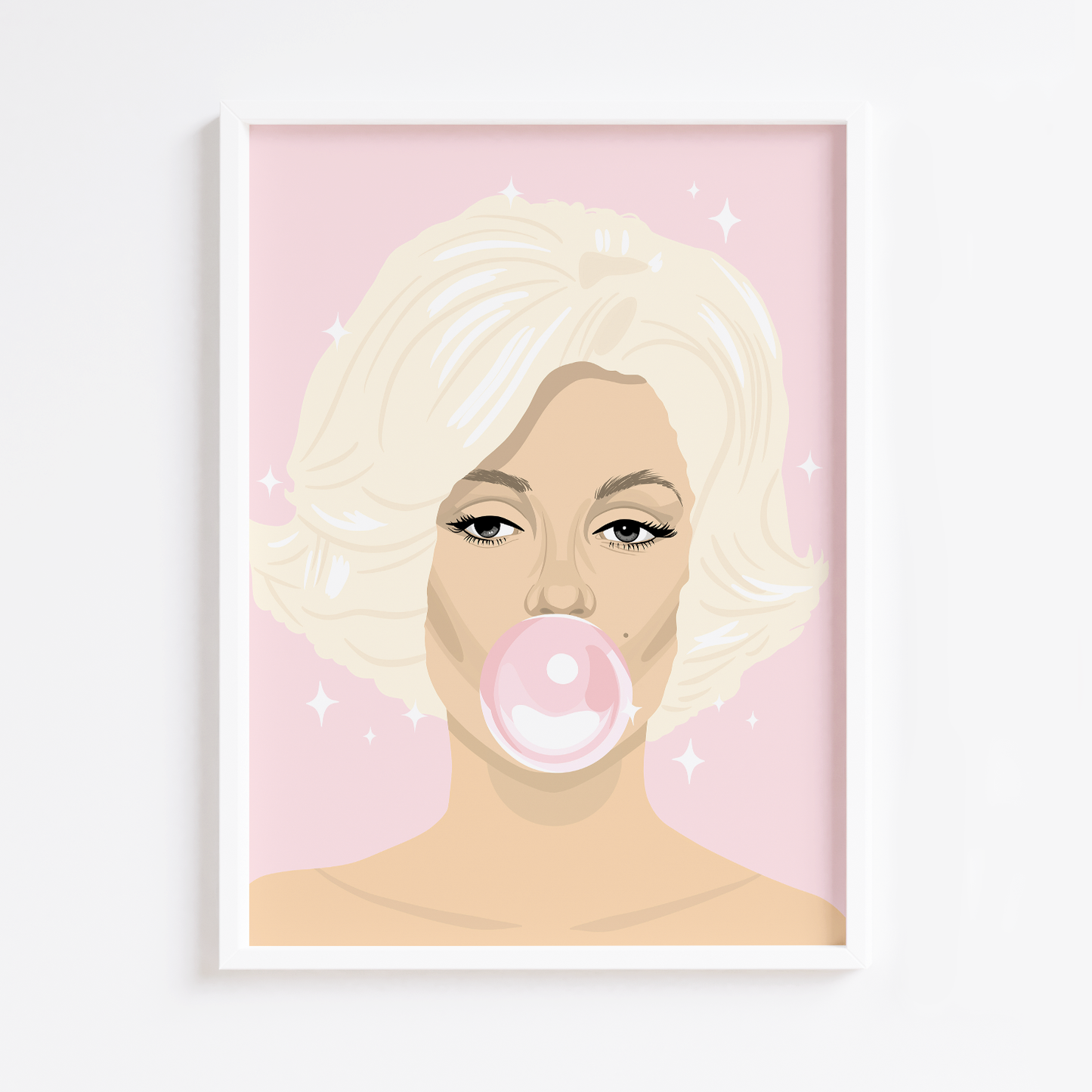 Pastel Marilyn and Bubblegum
